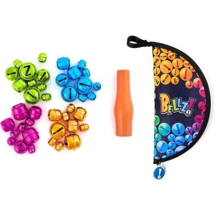 Bellz Jeu Magnétique + Trousse de Transport - Capturez les Grelots de Votre Couleur - SPIN MASTER - A partir de 6 ans