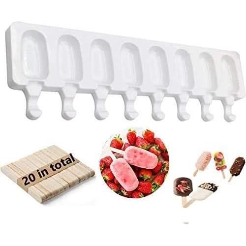 Moules À Popsicle - Moules Réutilisables Pour Glaces Glacées,Moules À