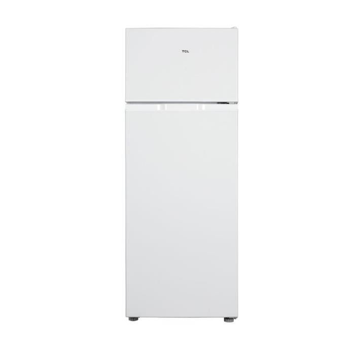Tcl Réfrigérateur combiné 55cm 207l blanc - rf207twe0