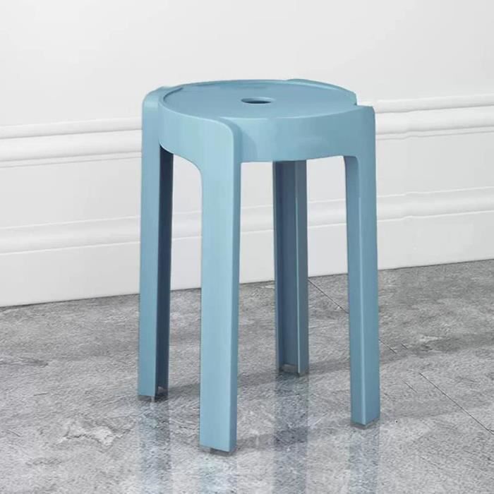 Tabouret De Pas Plastique Léger - 8,1x7,7x6,3 Pouces - Pour Cuisine, Salle De Bain