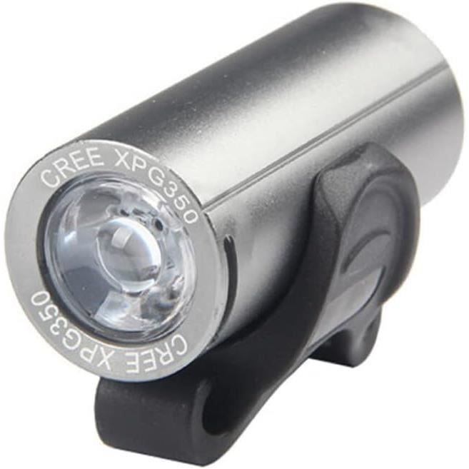 Feu arrière de vélo rechargeable USB - Mini et portable - Noir - Pour