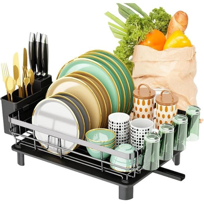 Organisateur Égouttoir Pour Couverts Ustensiles De Cuisine 14x14x23 Cm | Leroy Merlin