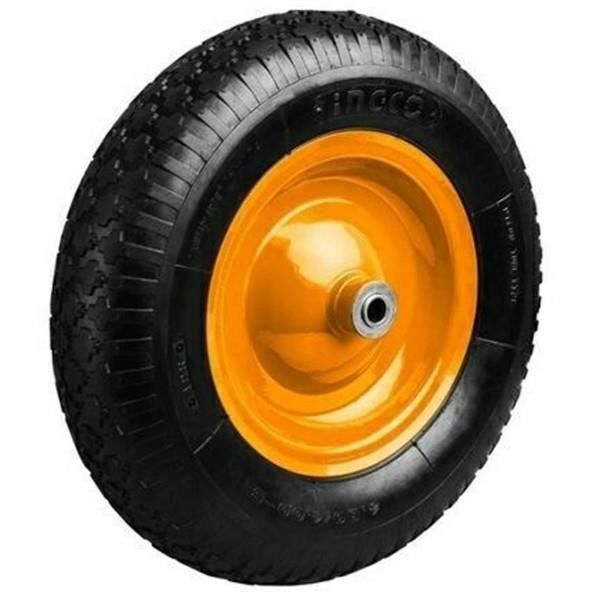 Roue Pneumatique 3.00-4 (260x85) Avec Roulements à Aiguilles 20mm - Pour Chariot, Camion, Sac - Rouge