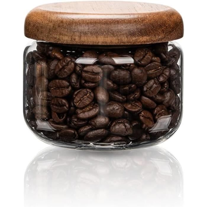 Royouzi Boîte à Café, Boîte à Café Hermétique en acier Inoxydable, 1,8