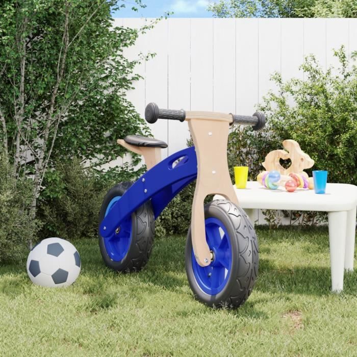 Vélo 16 Pouces Sans Pédales Pour Enfants 5-8 Ans – Pneus Air, Roues Lumineuses, Siège Réglable – Cadre Acier