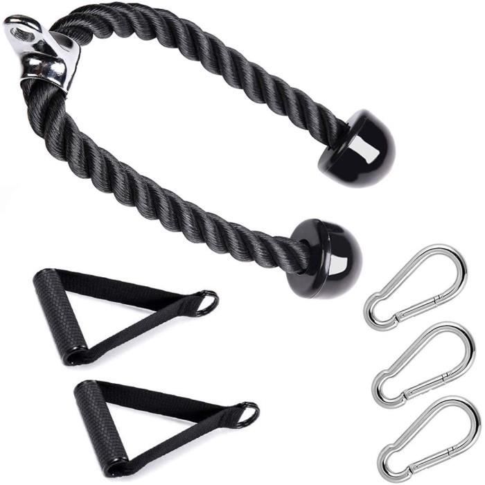 CORDE DE TRACTION Triceps, Triceps Push Pull Bas Corde Cordon, CâBle De Corde à EUR 39,49 CORDE DE TRACTION Triceps, Triceps Push Pull Bas Corde Cordon, CâBle De Corde à EUR 39,49