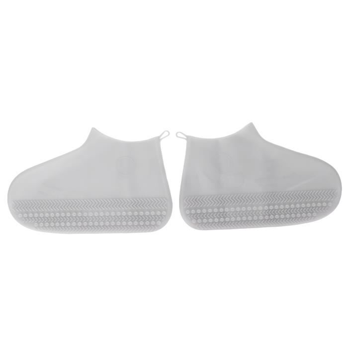 Couvre-chaussures Imperméables En Silicone - 2 Paires, Taille S/M/L - Antidérapants, Réutilisables - Pour Pluie, Boue, Neige, Camping
