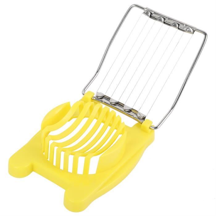 Coupe-œufs 3-en-1 Leifheit - Pour œufs, Fruits Et Légumes - Lames Inox - Nettoyage Facile - 14x4x24.5cm
