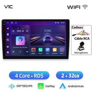 Kit D'installation Stéréo Double DIN Pour Tableau De Bord, Façade D