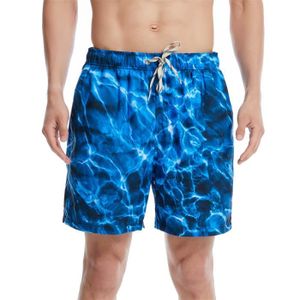 Short De Bain Homme Bleu Nuit – 3 Poches – 100% Polyester – 6 Tailles Disponibles – Neuf Avec étiquettes