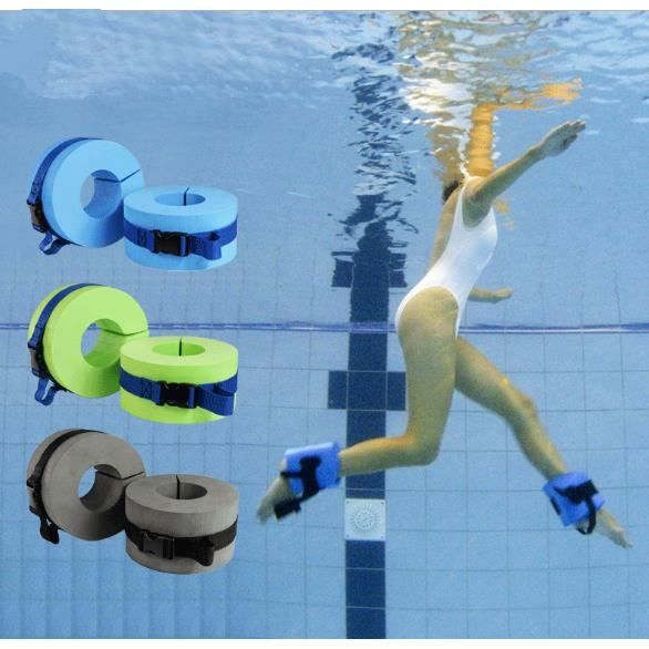 Lot De 2 Manchettes De Natation En Mousse EVA - Anneaux De Bras/flottaison Pour Aquagym Ou Enfants
