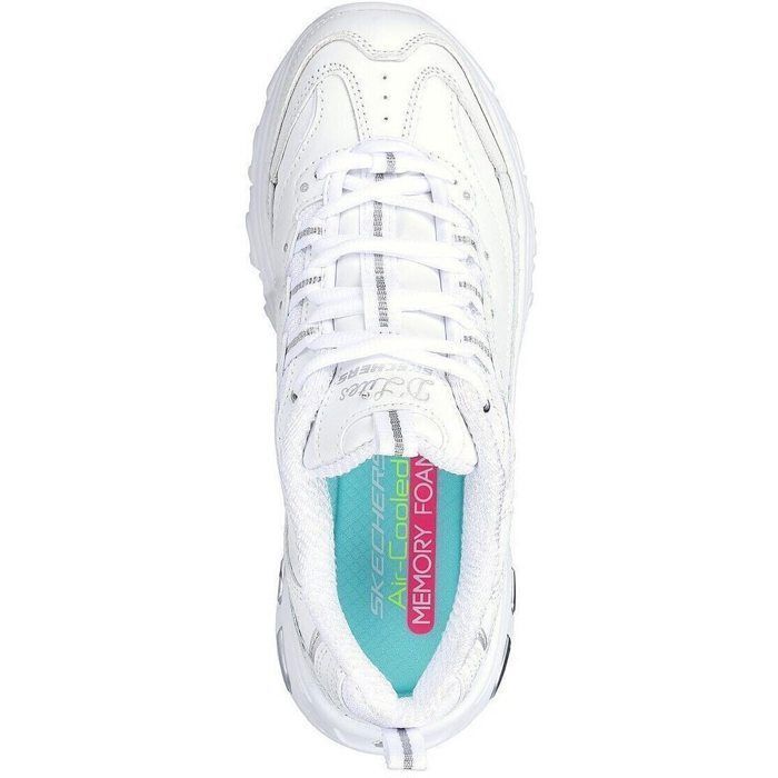 Skechers Blanche Skechers D'lites Femme Pas Cher Skechers