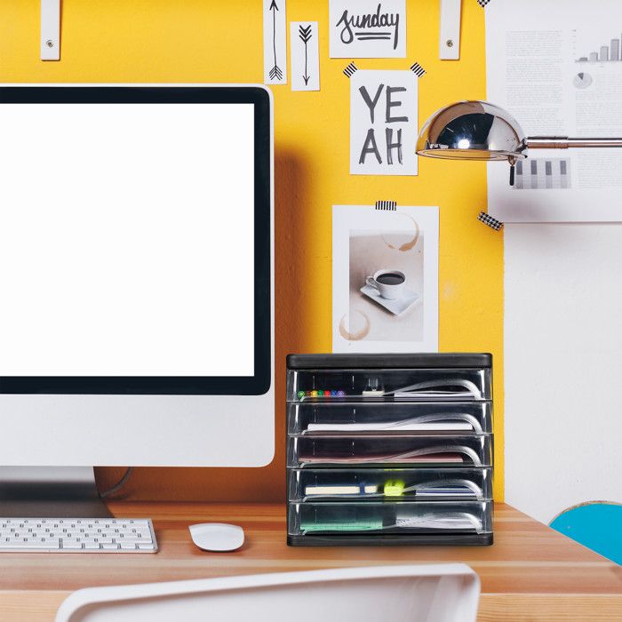 Ordinateur 5.25 '' Plateau De Boîte De Tiroir De Stockage De Baie De Lecteur Pour Disque DVD/CD