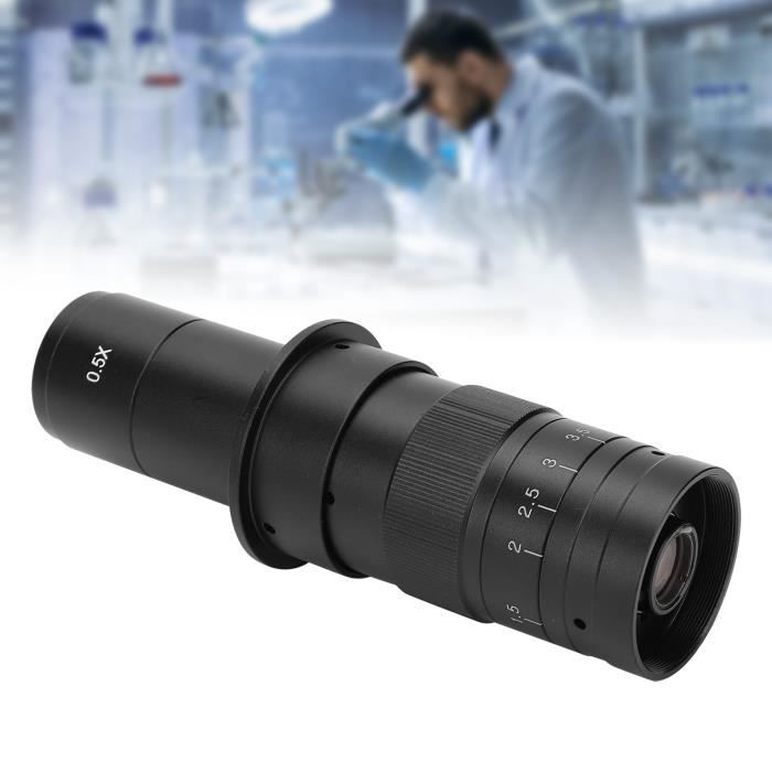 Objectif pour microscope HD 2MP YOSOO Zoom optique 300x Monture C — free download