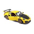 Voiture miniature - MAISTO - PORSCHE 911 GT2 RS - Jaune - Pour enfant de 3 ans et plus-2