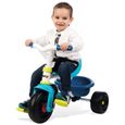 SMOBY Tricycle Enfant Evolutif Be Fun Bleu-2