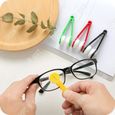 TD® brosse nettoyante lunettes lingette multifonction microfibre de vu verres nettoyage hygiene proprete portable efficace pas cher-2