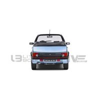SOLIDO 1/18 Peugeot 205 CTI 1989 – Bleu Azzuro – Miniature Collection Neuve Sous Blister