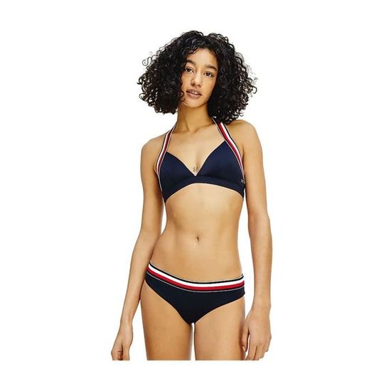 Bas de maillot de bain Tommy Hilfiger ref 53324 DW5 Marine Bleu