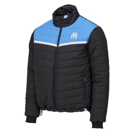 Doudoune Homme Olympique de Marseille Collection officielle Football Noir Noir Cdiscount Sport