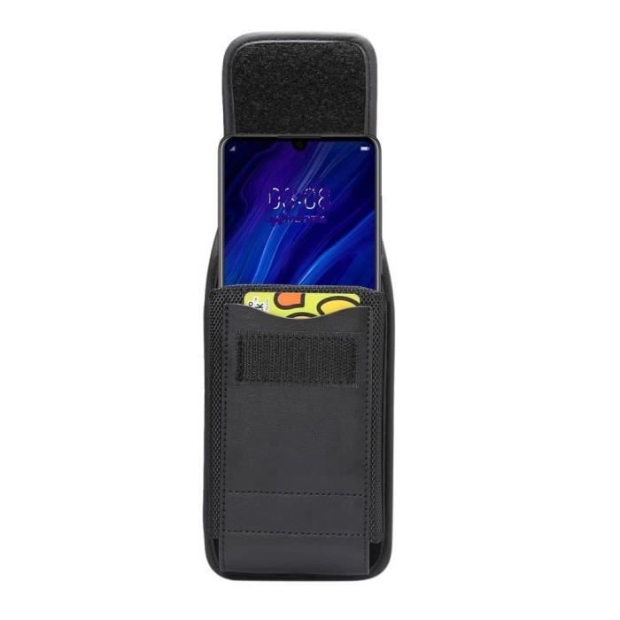 Housse compatible avec Huawei Y6 2019 - Coque de protection avec fermeture magnétique, fonction de support et compartiment pour carte Noir Housse compatible avec Huawei Y6 2019 - Coque de protection avec fermeture magnétique, fonction de support et compartiment pour carte Noir