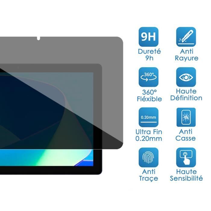 Protection d'écran - KARYLAX - Tablette FEONAL 4G LTE - Verre flexible incassable - Transparent