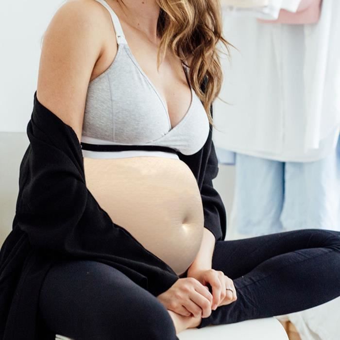 Omabeta faux ventre de femme enceinte Faux ventre de 1 à 5 mois, éponge  légère et respirante, parapharmacie ceinture