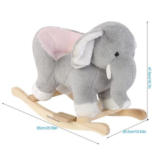 elephant a bascule bebe