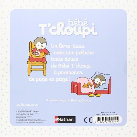 Ensemble T Choupi Peluche 17 Cm T Choupi Livre Tissu Bebe T Choupi Nathan Cdiscount Puericulture Eveil Bebe