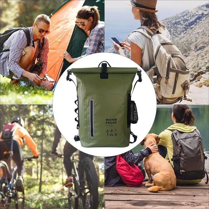 Sac étanche flottant de 60 l pour garder le matériel au sec pour kayak