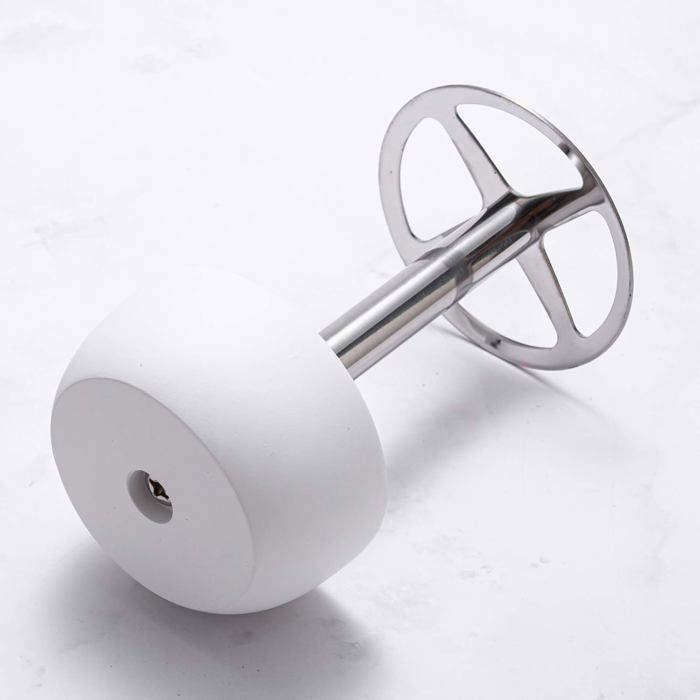 Porte-brosses à Dents Salle De Bain 4 Places - Support Dentifrice Et Brosse électrique - Design Ventilé Et Amovible - Gris