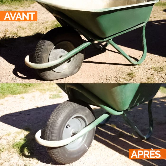 Widybord Lot de 2 chambres à air avec valve TR87 pour brouette, diable, chariot 3.00-4, 10 x 3, 260 x 85, noir, facile à installer, facile à utiliser Widybord Lot de 2 chambres à air avec valve TR87 pour brouette, diable, chariot 3.00-4, 10 x 3, 260 x 85, noir, facile à installer, facile à utiliser