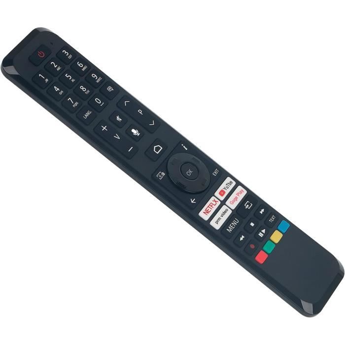 VINABTY RC45160 CT-8563 Sub CT-8562 CT-8555 RM-C3601 Remplacement de la télécommande vocale Compatible avec JVC LT55VA6900 LT43VA8900 LT-58VA6955 LS480 65UA2B63DG 32LA3B63DG 50UA4B63DA 43UA4C63DG