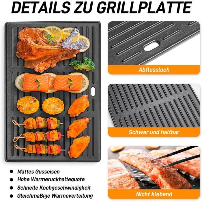 ArrogantF 69893 BBQ Gasreglerknöpfe Ersatz für Weber E-Spirit 200 300 310 320 330 Serie 2013