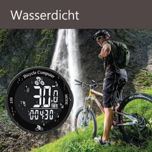 Zoegneer Compteur De Vitesse GPS Sans Fil Étanche Pour Vélo VTT - Idéal Plein Air
