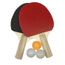 Senston ITTF Table Tennis Racket Chauve-Souris Set Shake PingPong Paddle avec 2 chauves-souris