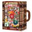 Retro Essence Classique Signes Puzzle 1000 Pieces Dans Une Valise