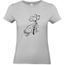 Kreamode T Shirt Femme Tattoo Lotus Tatouage Zen
