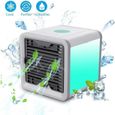 Purificateur d'air - Mini Climatiseur Ventilateur - USB - Blanc - Colonne
