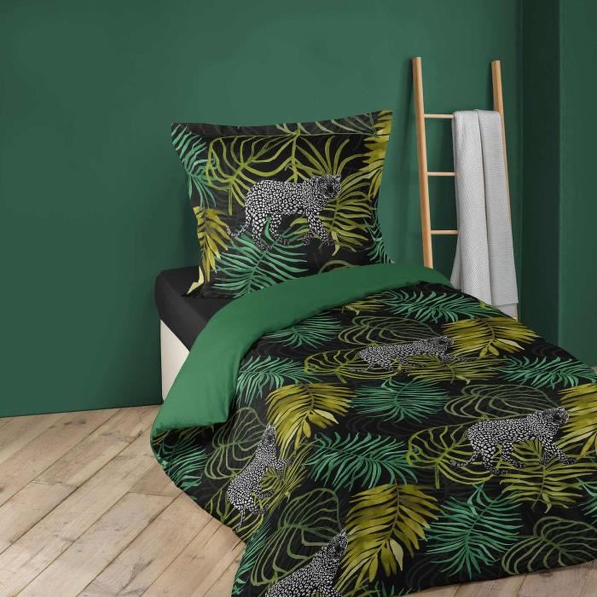 housse de couette tropicale