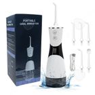 PASSIONOVA C Jet dentaire ipx7 hydropulseur dentaire sans fil etanche 5 intensités différentes modes usb chargé avec une capacité de 350ml