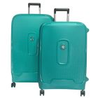 PETRUSSE Set de 2 valises rigides Delsey Moncey 69 cm et 82 cm VERT - MONCEY2-Vert
