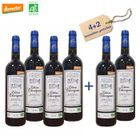 CHATEAU CHAVRIGNAC Château Chavrignac -Grand Vin de Bordeaux Rouge AOC Bio en Biodynamie- Cuvée Bacchus 2020- Cabernet Sauvignon - 6 Bouteilles de