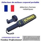ENF1TROUV Détecteur de métaux corporel pour sécurité Super Scanner