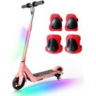 Trottinette électrique Enfants - EROLLERRUN - électrique F6 - 80 W - 7 km d'autonomie - Rose