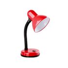 GEFOM Lampe de bureau flexible rouge