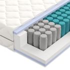 MISTER SANDMAN Matelas 90x200 - épaisseur 21 cm - Matelas à ressorts ensachés - Matelas 90x200 à 7 zones - Matelas 90 x 200 respirant