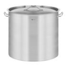 ROYAL CATERING Marmite à induction gaz électrique 50 L Inox Aluminium Cool Touch Bords verseurs pratiques RCST-50E