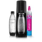 Machine à soda et eau pétillante SODASTREAM - TERRA Noire - 2 bouteilles compatible lave-vaisselle - 1 recharge de gaz 60L