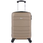 TORTUE. TORTUE - VALISE 55 cm Taille cabine - COQUE RIGIDE - 4 Roues - Valise cabine TAILLE -Champagne